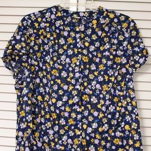 Floral Old Navy Blouse (2X)